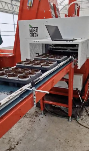 Installation d'une ligne de rempotage MosaGreen