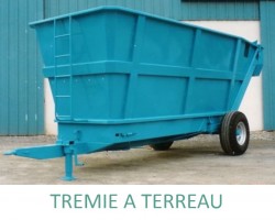 TRÉMIE À TERREAU